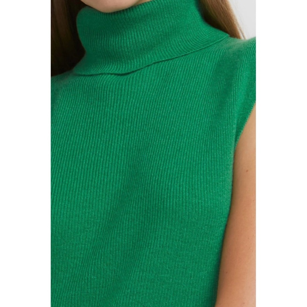 360 Cashmere Samone Dress Emerald - Picture 4 of 9